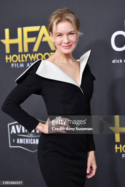 Renée Zellweger attends the 23rd Annual Hollywood Film Awards at The Beverly Hilton Hotel on November 03, 2019 in Beverly Hills, California.