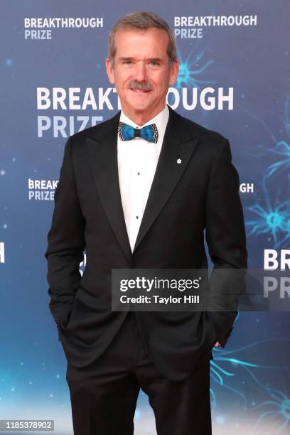 Chris Hadfield attends the 2020 Breakthrough Prize Ceremony at NASA Ames Research Center on November 03, 2019 in Mountain View, California.