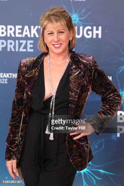 Sharon Waxman attends the 2020 Breakthrough Prize Ceremony at NASA Ames Research Center on November 03, 2019 in Mountain View, California.