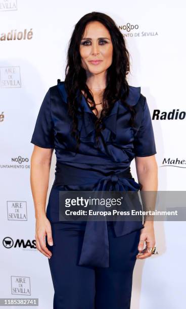 Rosa Lopez attends 'Radio Ole' awards on October 31, 2019 in Seville, Spain.