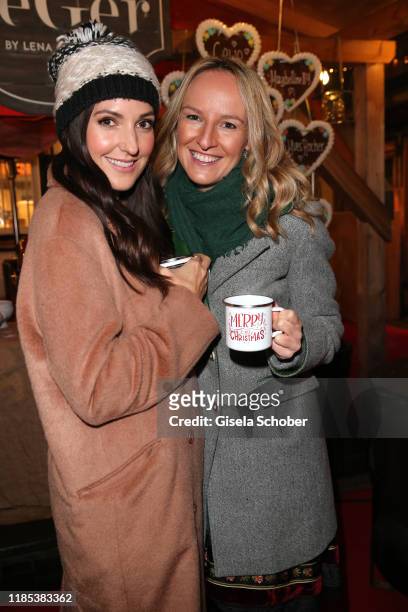 Johanna Klum and Maria Hauser at the Lena Gercke x ABOUT YOU Christmas Dinner and Party at Hotel Stanglwirt on November, 2019 in Going near...