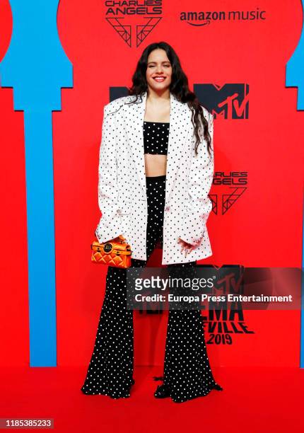 Rosalia attends the MTV EMAs 2019 at FIBES Conference and Exhibition Centre on November 03, 2019 in Seville, Spain.