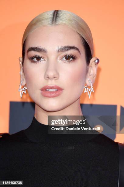 Dua Lipa attends the MTV EMAs 2019 at FIBES Conference and Exhibition Centre on November 03, 2019 in Seville, Spain.