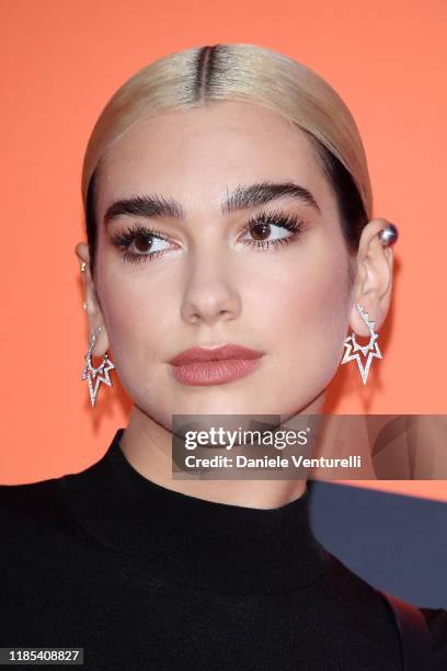 Dua Lipa attends the MTV EMAs 2019 at FIBES Conference and Exhibition Centre on November 03, 2019 in Seville, Spain.