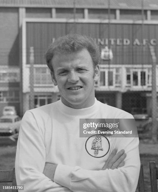 Scottish professional footballer and manager Billy Bremner of Leeds United FC, UK, 21st August 1970.