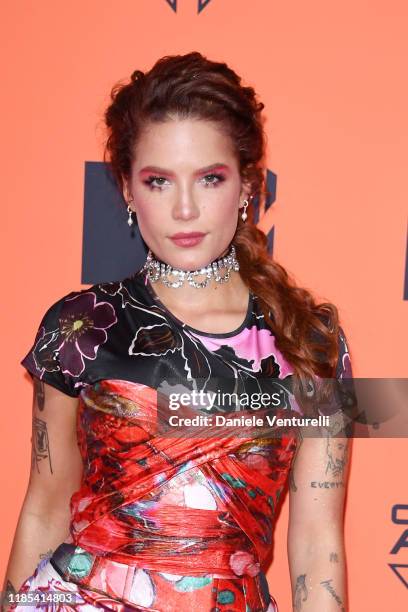 Halsey attends the MTV EMAs 2019 at FIBES Conference and Exhibition Centre on November 03, 2019 in Seville, Spain.