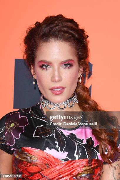 Halsey attends the MTV EMAs 2019 at FIBES Conference and Exhibition Centre on November 03, 2019 in Seville, Spain.