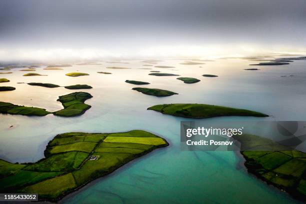 clew bay - county mayo imagens e fotografias de stock