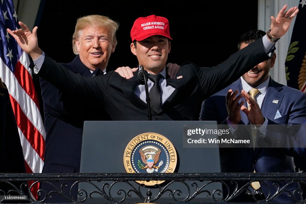 President Trump Hosts World Series Champions,  The Washington Nationals