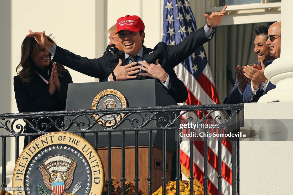 President Trump Hosts World Series Champions,  The Washington Nationals