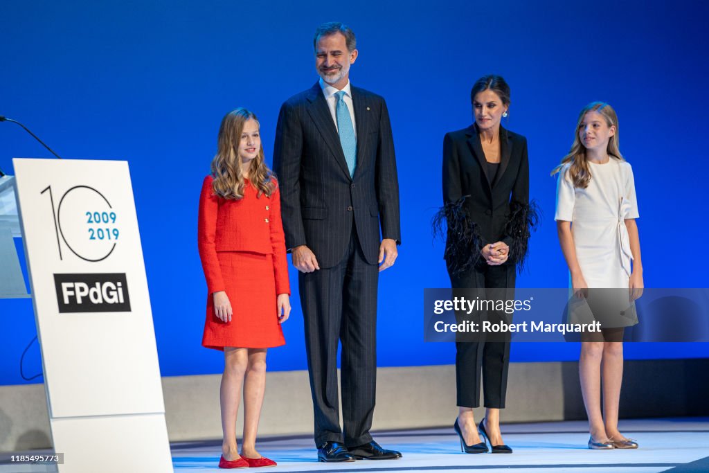 Spanish Royals Attend 'Princesa de Girona' Foundation Awards