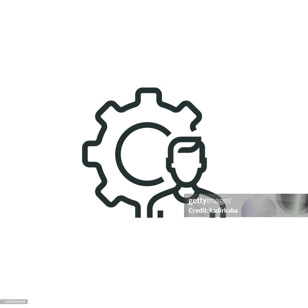Development Line Icon