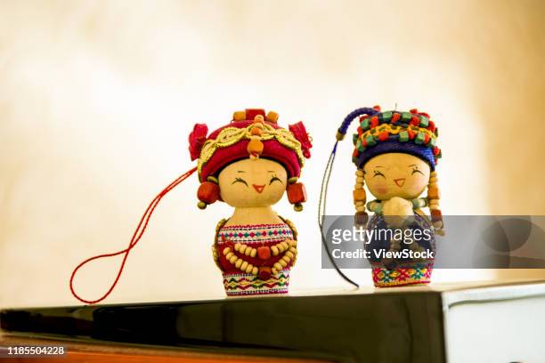 doll - chinese dolls stock pictures, royalty-free photos & images