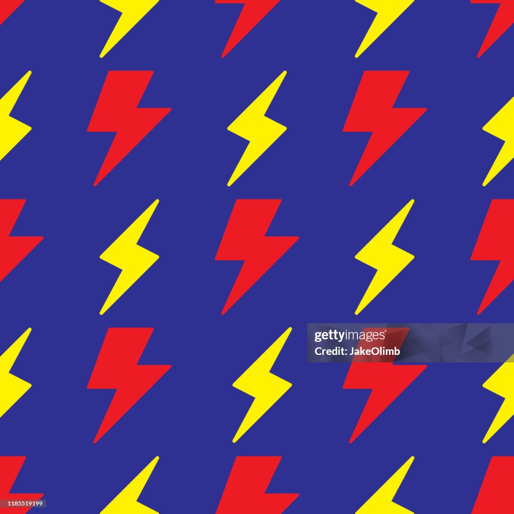 Block Lightning Pattern Lightning Bolt Pattern