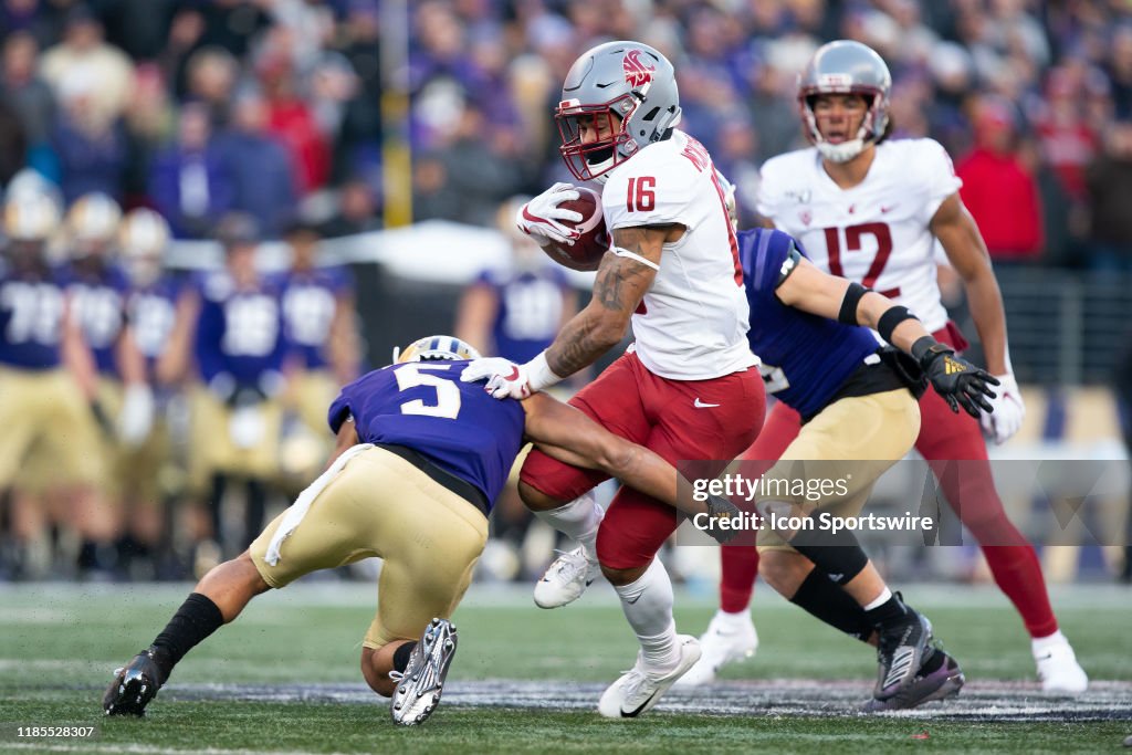 COLLEGE FOOTBALL: NOV 29 Washington State at Washington