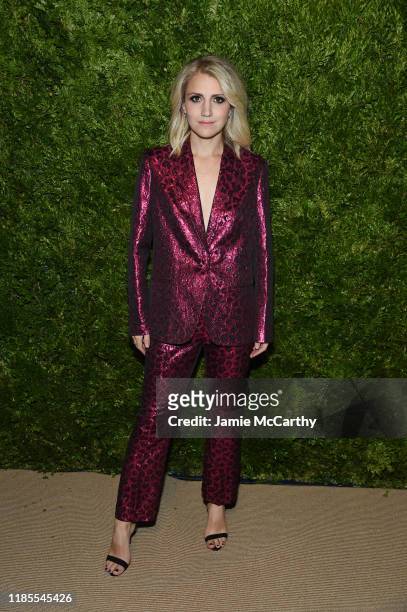 Annaleigh Ashford attends the CFDA / Vogue Fashion Fund 2019 Awards at Cipriani South Street on November 04, 2019 in New York City.
