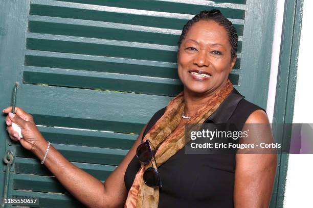 French chef Babette de Rozieres poses during a portrait session on August 25, 2019 in Paris, France.