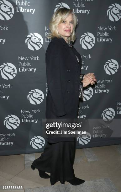 Journalist Diane Sawyer attends the 2019 Library Lions Gala at New York Public Library on November 04, 2019 in New York City.