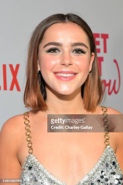 Kiernan Shipka attends Netflix "Let It Snow" Los Angeles premiere on November 04, 2019 in Los Angeles, California.
