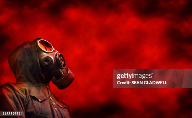 biological warfare - contaminação radioativa - fotografias e filmes do acervo