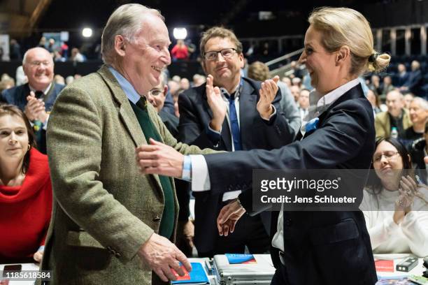 Alice Weidel , the new deputy co-leader of the right-wing Alternative for Germany political party and co-leader of the Bundestag faction of the...