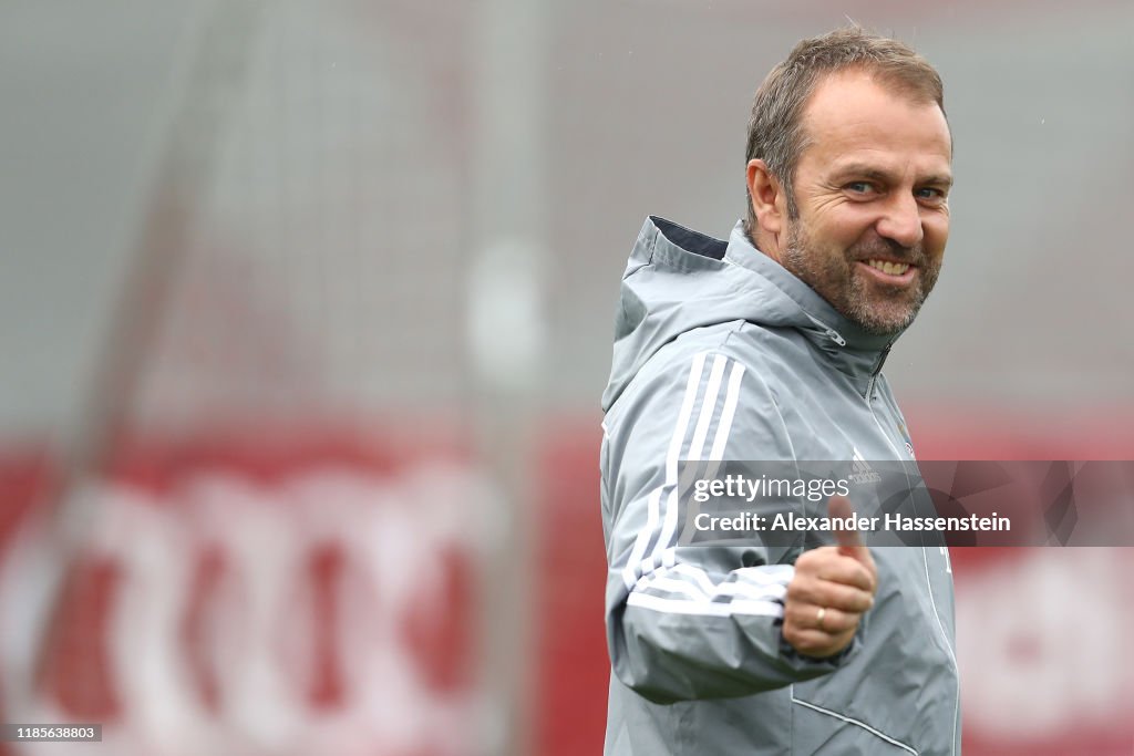 Bayern Muenchen Training And Press Conference