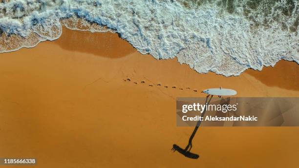 Surfer am Strand