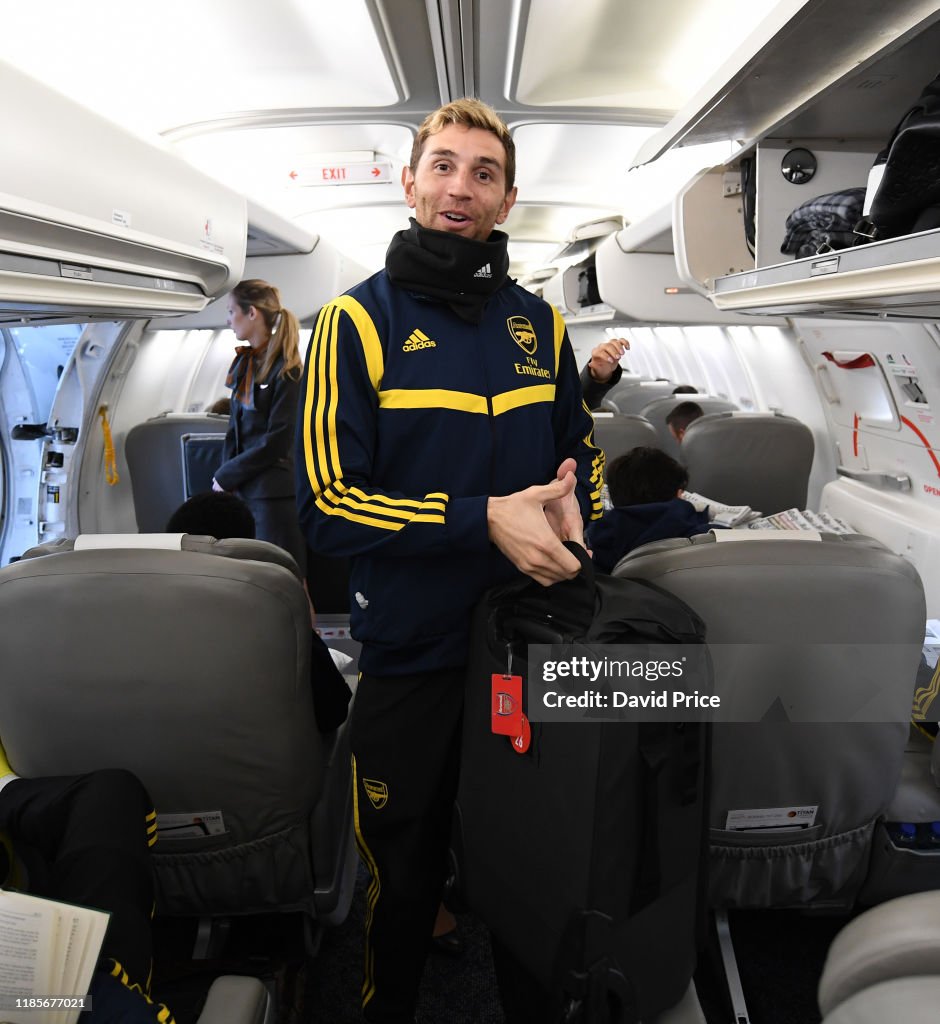Arsenal Travel to Portugal for Their Europa League Tie