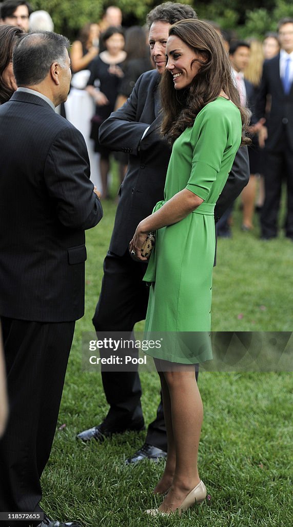 The Duke and Duchess of Cambridge Consul General Reception