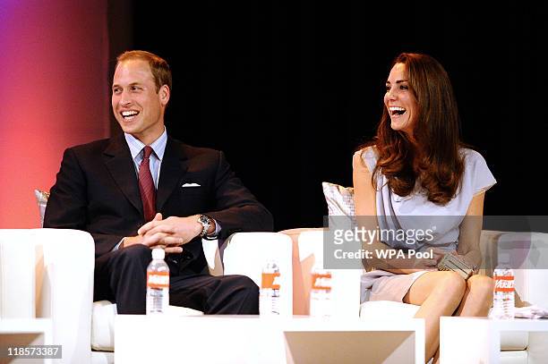 Catherine, Duchess of Cambridge and Prince William, Duke of Cambridge attend the UK Trade & Investment and Variety's Venture Capital and New Media...