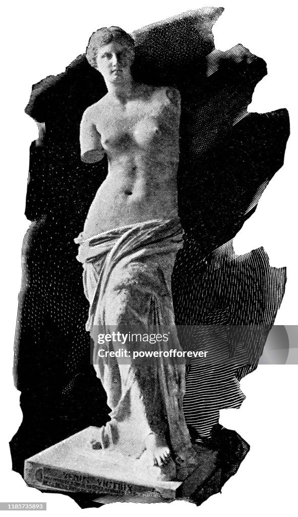 Venus de Milo Statue by Alexandros of Antioch - 2nd Century BC