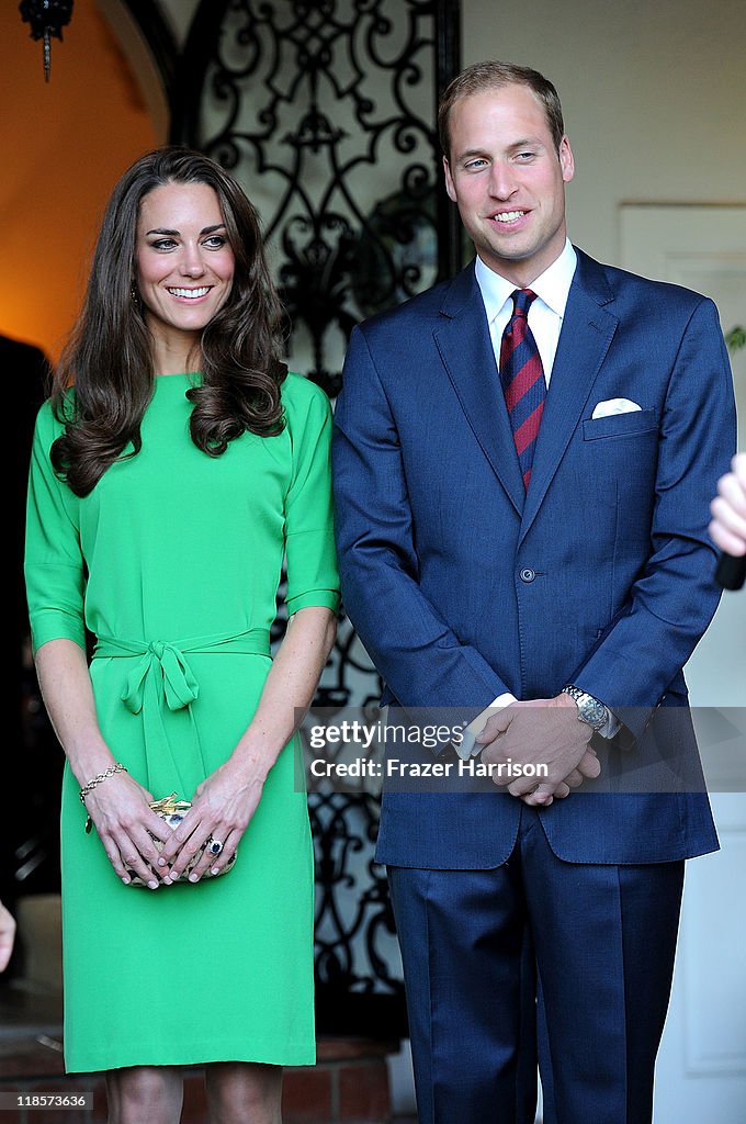 The Duke and Duchess of Cambridge Consul General Reception