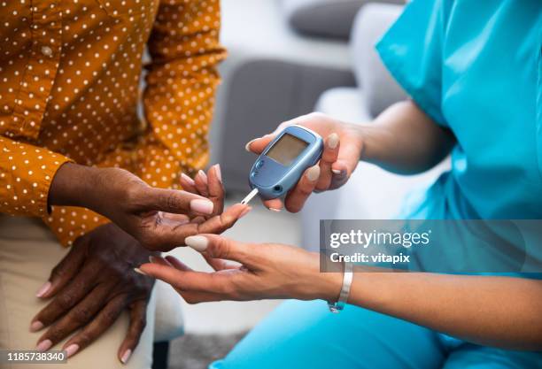 glucose level blood test - diabetes pictures stock pictures, royalty-free photos & images