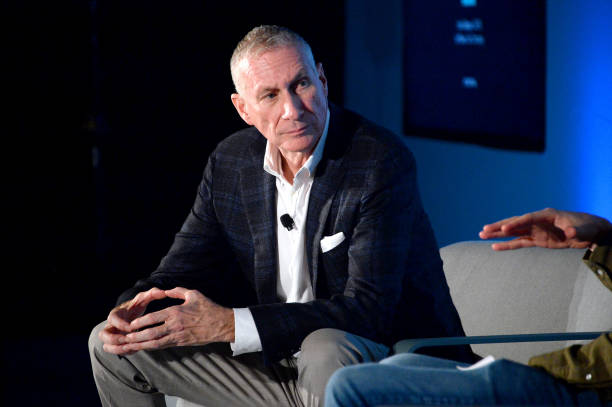 John Skipper speaks on stage at "The New Age of Sports: Streaming, Global Audiences and Big Business" panel at the Fast Company Innovation Festival -...
