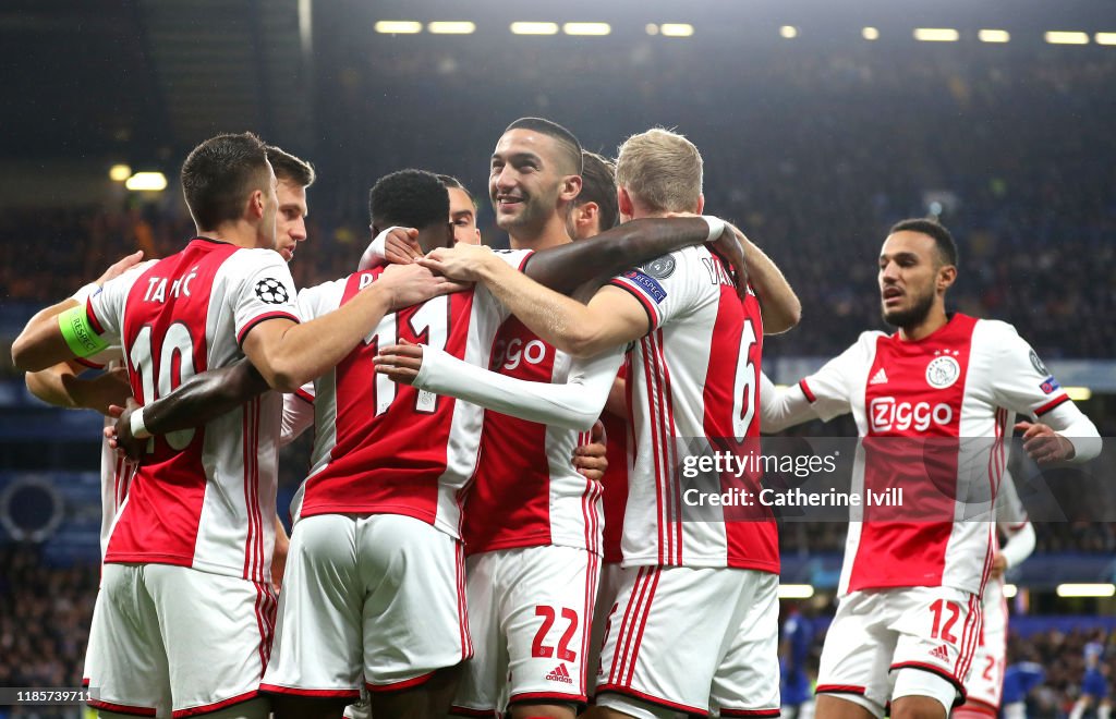 Chelsea FC v AFC Ajax: Group H - UEFA Champions League