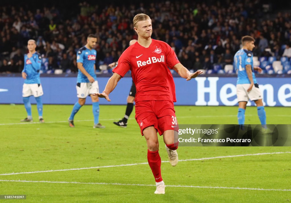 SSC Napoli v RB Salzburg: Group E - UEFA Champions League