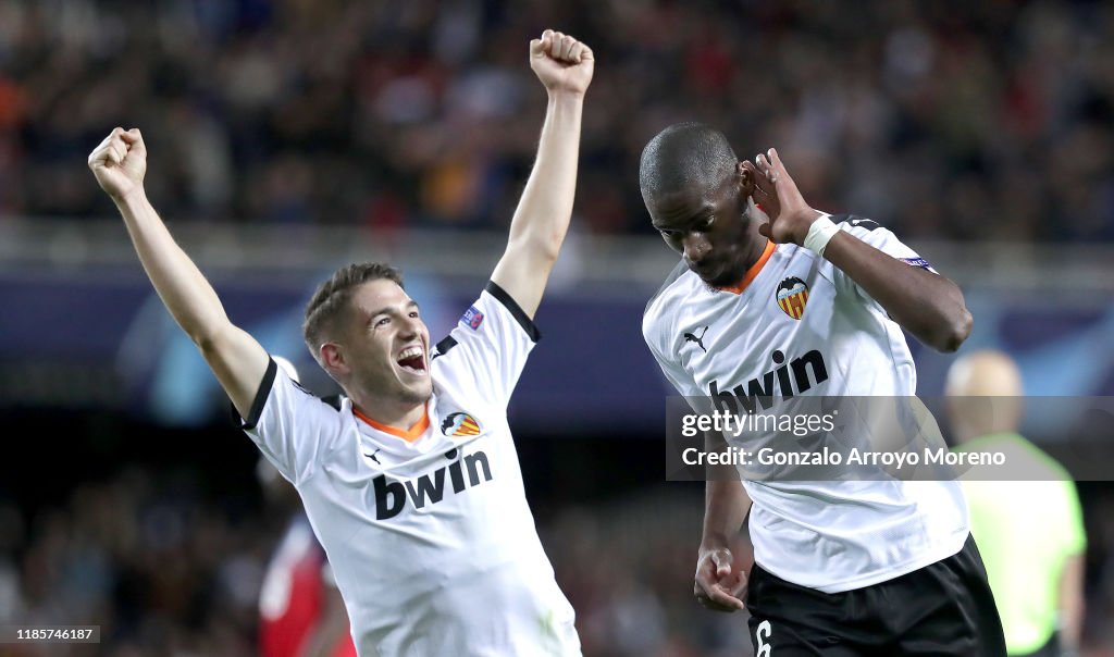 Valencia CF v Lille OSC: Group H - UEFA Champions League