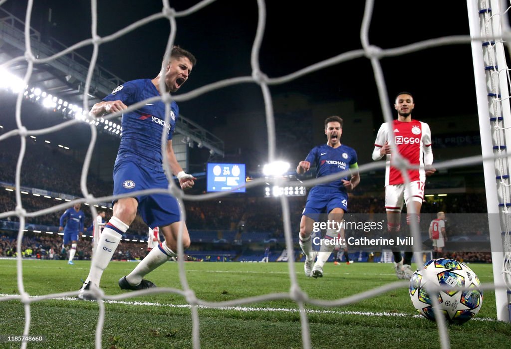 Chelsea FC v AFC Ajax: Group H - UEFA Champions League