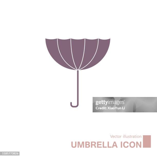 vector drawn umbrella icon. - typesetting icon stock illustrations