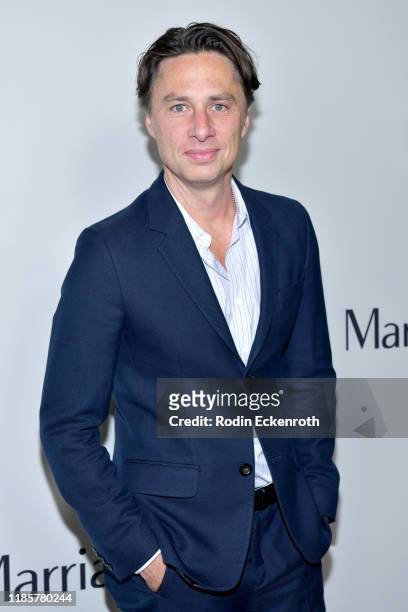 Zach Braff attends the Premiere of Netflix's "Marriage Story" at DGA Theater on November 05, 2019 in Los Angeles, California.