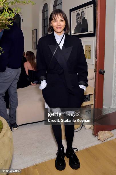 Rashida Jones attends Fashion In La Book Launch Celebration at Private Residence on November 05, 2019 in Beverly Hills, California.