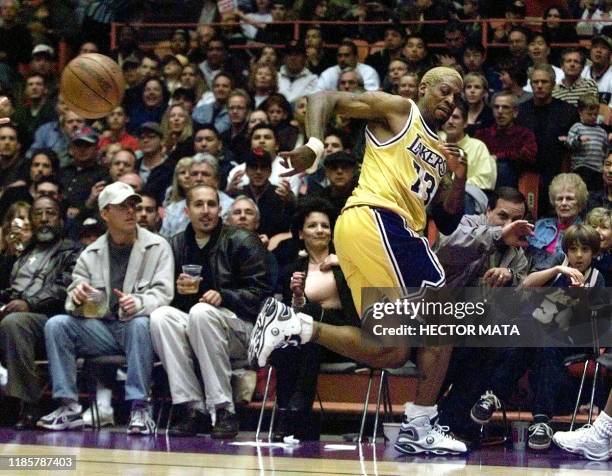 Rodman Lakers Rockets 244 Dennis Rodman 1999 Photos & High Res Pictures - Getty Images