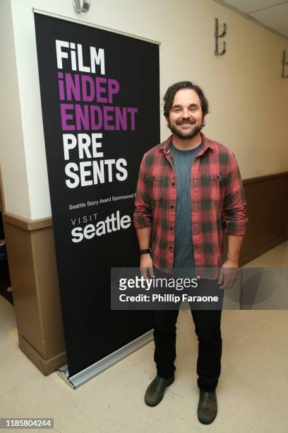 James Ponsoldt attends Film Independent presents live read Of "Singles" at Wallis Annenberg Center for the Performing Arts on November 05, 2019 in...