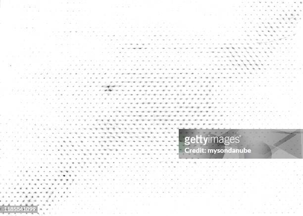 grunge halftone texture background. monochrome abstract vector overlay - ruffled stock illustrations