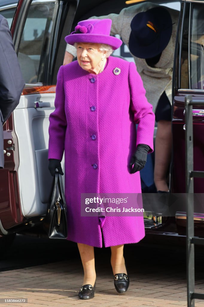 The Queen Visits The Royal British Legion Industries Village