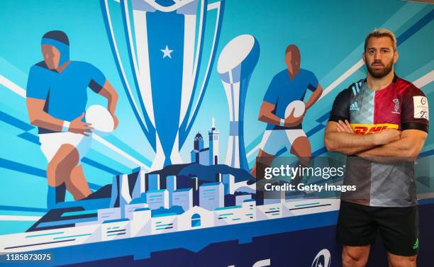 Chris Robshaw of Harlequins during the European Rugby Heineken Champions Cup and Challenge Cup 2019/2020 season launch for Gallagher Premiership and...