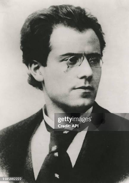 Portrait du compositeur autrichien Gustav Mahler.