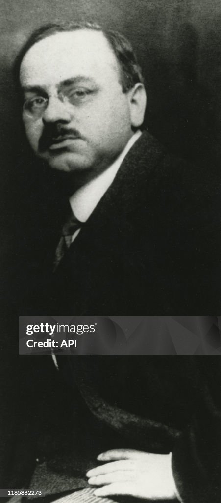 Portrait d'Alfred Adler