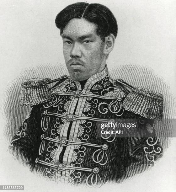 Portrait de l'empereur du Japon Meiji.