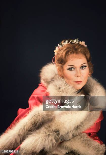 Italian Opera singer soprano Renata Scotto, New York, New York, 1981.